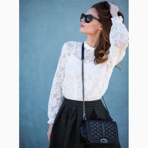 Rebecca Minkoff Love Navy Crossbody Bag